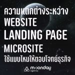 ความต่าง Website vs Landing Page vs Microsite